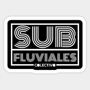 sub fluviales colectivo Sticker